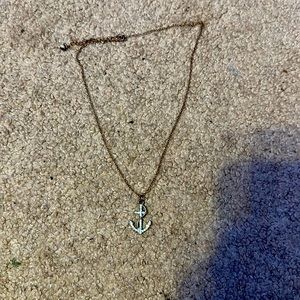 Anchor necklace, rarely worn